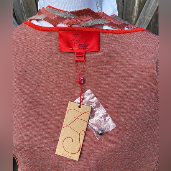 Zac Posen Z Spoke New York button front jacket with lattice detail perfect NWT - Picture 9 of 16